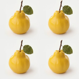 Quince mini cake silicone mould handmade, Set of 4