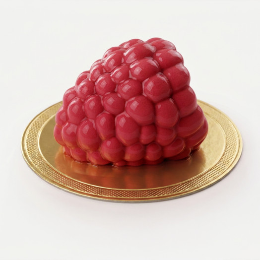 Moule Framboise mini cake en silicone réalise à la main