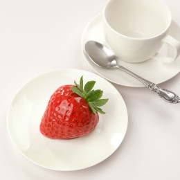 Strawberry mini cake silicone mould handmade
