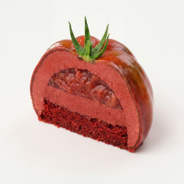 Tomate mini cake molde de silicona hecho a mano