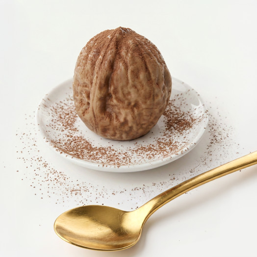 Сáscara de nuez mini cake molde de silicona hecho a mano