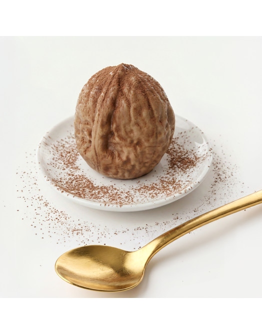 Walnut shell mini cake silicone mould handmade