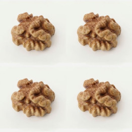 Walnut mini cake silicone mould handmade, Set of 4