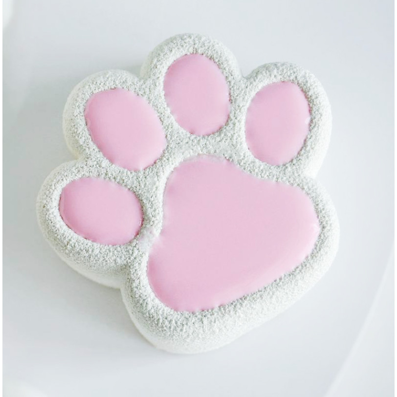 Glossy Paws Mini molde de silicona para tartas hecho a mano