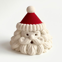 Happy Santa Mini cake silicone mould handmade