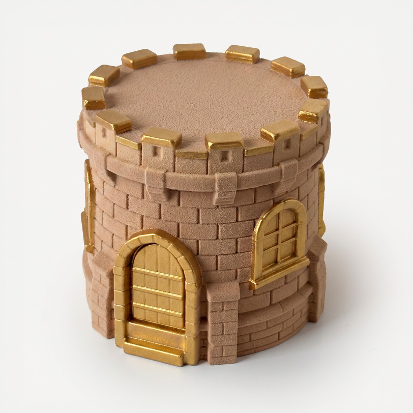 Haunted Tower bento cake silicone mould handmade
