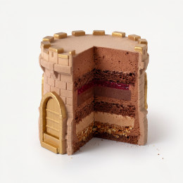 Haunted Tower bento cake silicone mould handmade