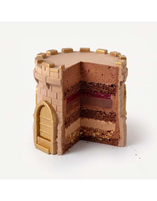Haunted Tower bento cake silicone mould handmade