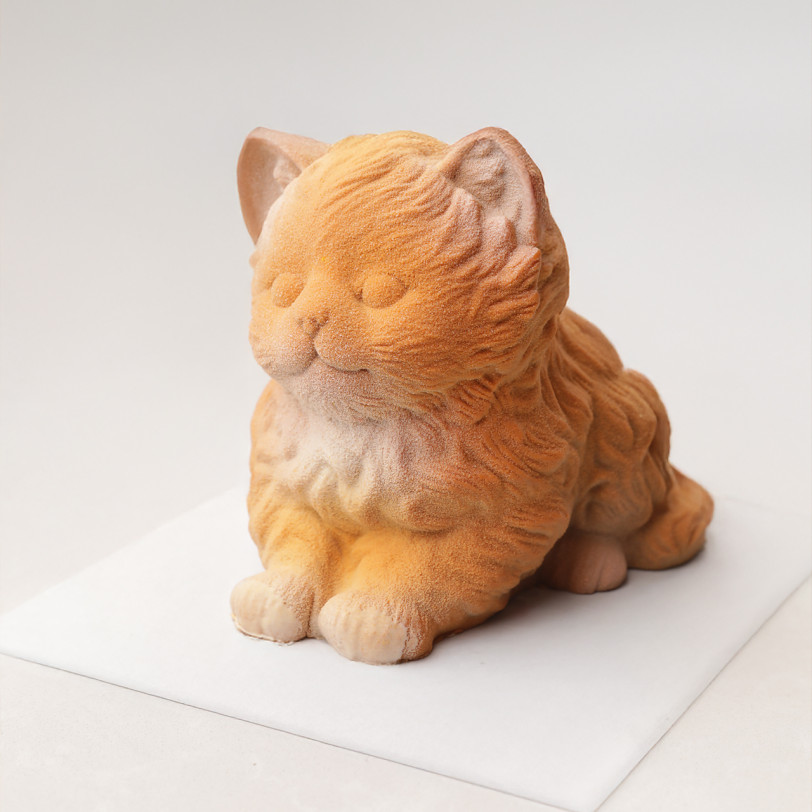 Kitten bento cake silicone mould handmade