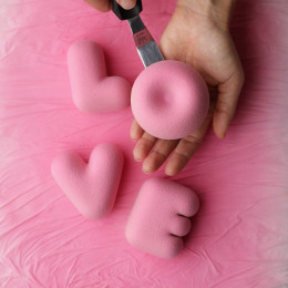 LOVE mini cakes silicone mould handmade