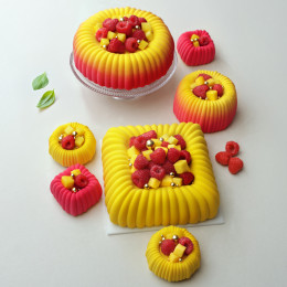 Lake Bento cake silicone mould handmade