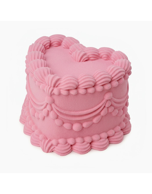 Lambeth Heart Bento Cake silicone mould handmade