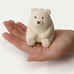 Little bear silicone mould handmade