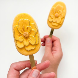 Bloom Lollipop cake Moule en silicone fait main