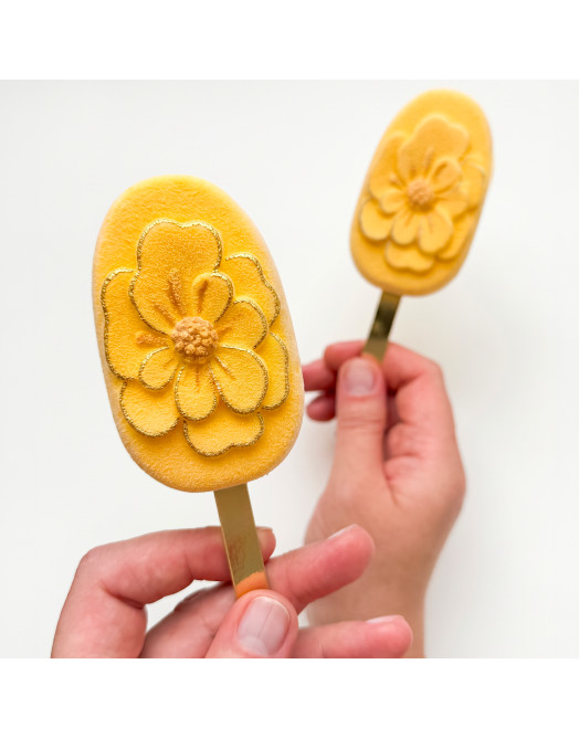 Bloom Lollipop cake silicone mould handmade