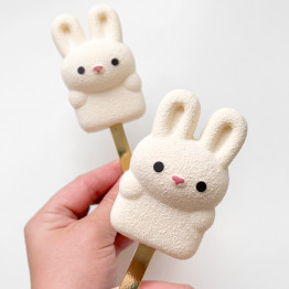 Bunny Lollipop cake Moule en silicone fait main