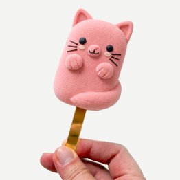Cat Lollipop cake Moule en silicone fait main