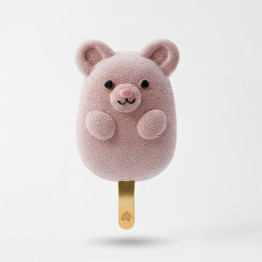 Teddy Lollipop cake Moule en silicone fait main