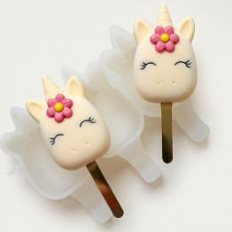 Unicorn Lollipop cake Moule en silicone fait main