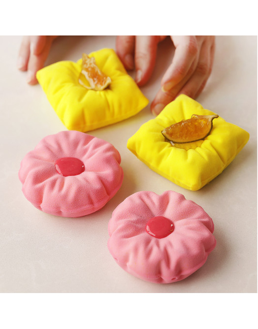 набор Pillow mini 100мл пирожные силиконовые формы ручной работы
