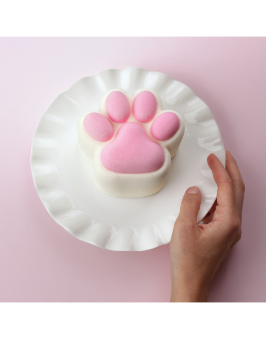 Moule Puffy Paws Bento en silicone réalise à la main