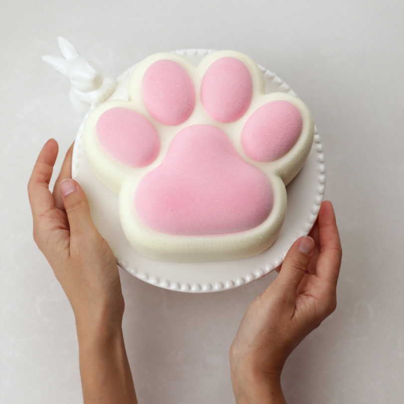 Puffy Paws торт форма ручной работы