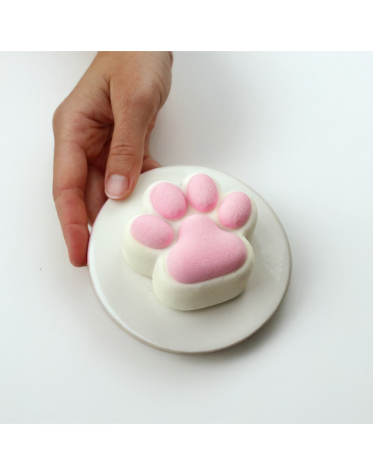 Moule Puffy Paws Mini cake en silicone réalise à la main