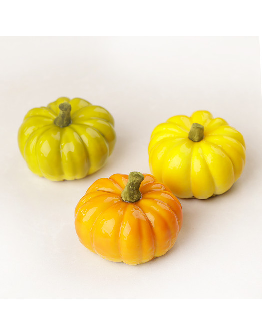 Pumpkin mini cake silicone mould handmade