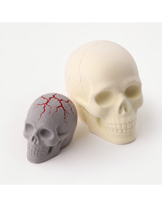 Spooky Skull Bento cake silicone mould handmade