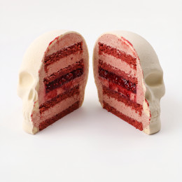 Spooky Skull Bento cake silicone mould handmade