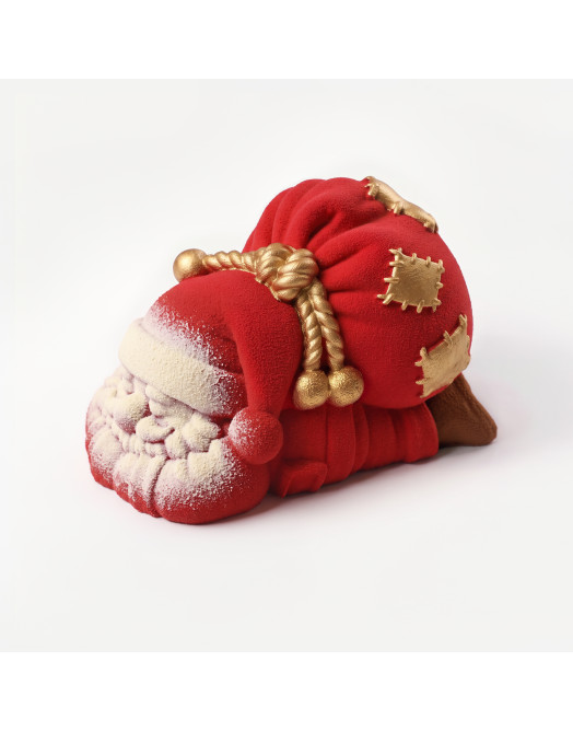 Santa Bag Mini cake silicone mould handmade