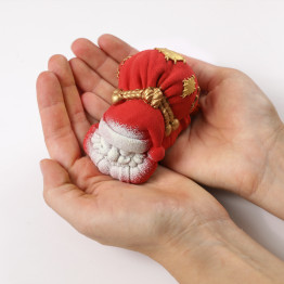 Santa Bag Mini cake silicone mould handmade