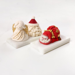 Santa Bag Mini cake silicone mould handmade