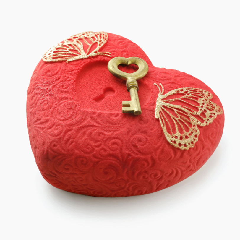 Secret Love Cake silicone mould handmade