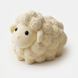 Sheep mini cake silicone mould handmade