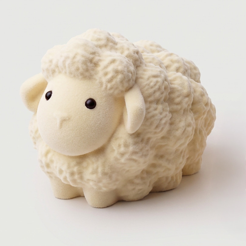 Sheep bento cake silicone mould handmade