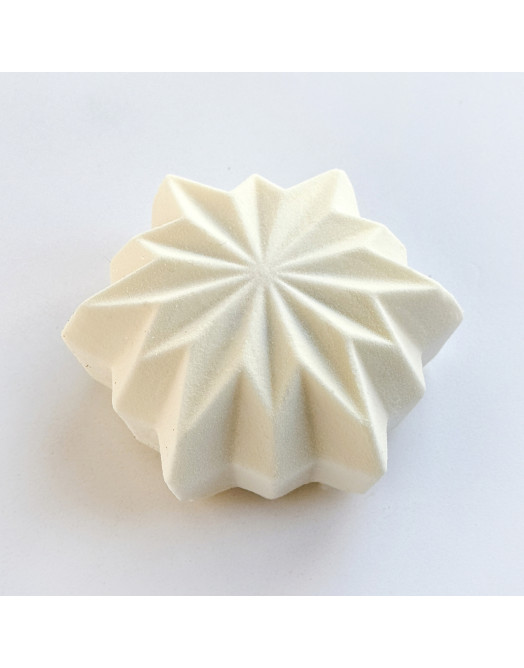 Snowstar cake silicone mould handmade