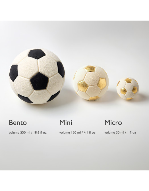 Soccer ball Bento cake silicone mould handmade