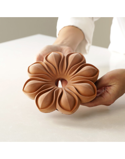 Moule Star Anise top cake en silicone réalise à la main