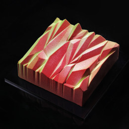 Stripes Cake silicone mould handmade