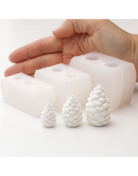 Moule Cones en silicone réalise à la main