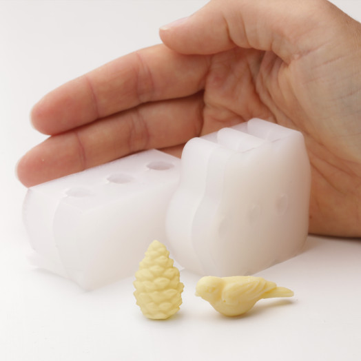 Kit de juguetes navideños XS moldes de silicona hechos a mano