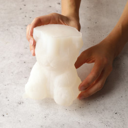 Teddy Bear bento cake силиконовая форма ручной работы