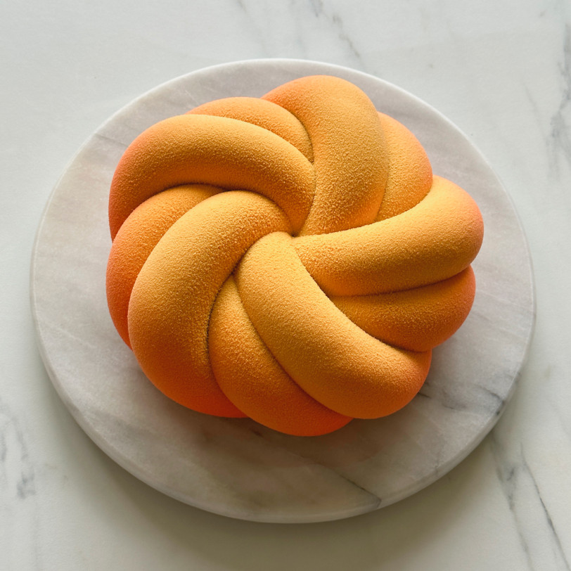 Twister торт силиконовая форма ручной работы