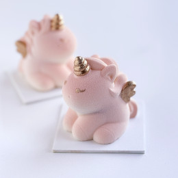 Unicorn Mini Cake silicone mould handmade 