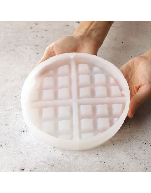 Moule Waffle cake en silicone réalise à la main
