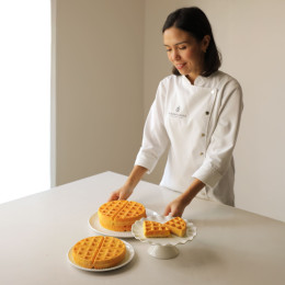 Waffle double торт форма ручной работы