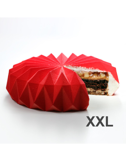 XXL Origami cake silicone mould handmade