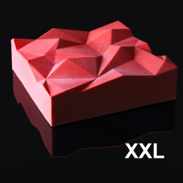 XXL Triangulation cake silicone mould handmade