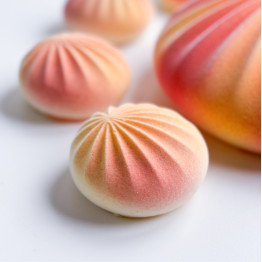 Shell mini cake silicone mould handmade